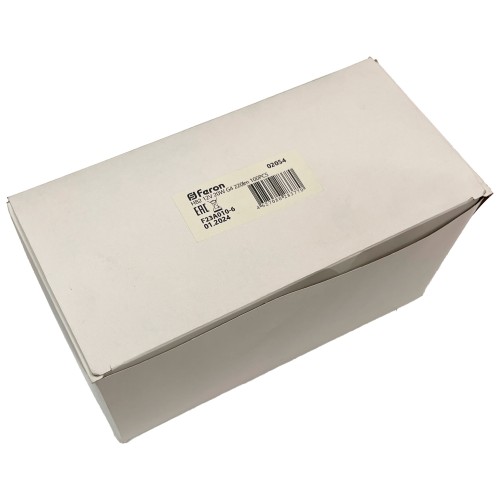 Лампа галогенная Feron HB2 JC G4.0 20W 12V. Упаковка (100 шт) 02054