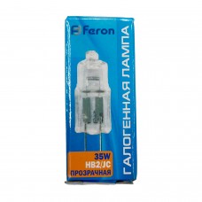 Лампа галогенная Feron HB2 JC G4.0 35W. (1 шт) Лампа галогенная Feron HB2 JC G4.0 35W. (1 шт)