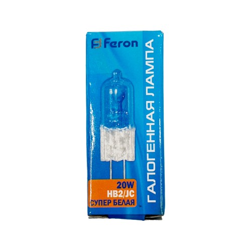 Лампа галогенная Feron HB2 JC G4.0 20W. (1 шт)