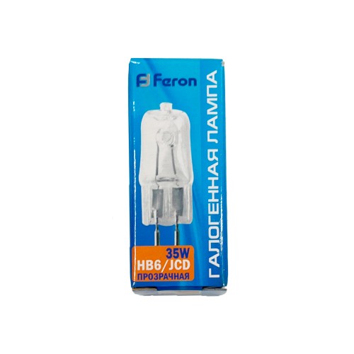 Лампа галогенная Feron HB6 JCD G5.3 35W. (1 шт)