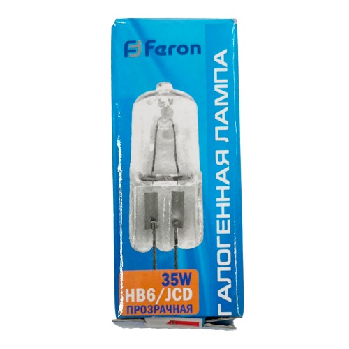 Лампа галогенная Feron HB6-G4 JCD G4 35W. (1 шт)