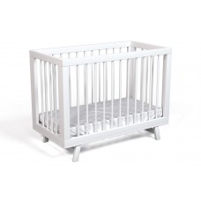Кроватка для новорожденного Lillaland - модель Lilla Aria белая Кроватка для новорожденного Lillaland - модель Lilla Aria белая