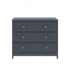 Комод Lillaland Wood Anna 3 ящика темно-серый Комод Lillaland Wood Anna 3 ящика темно-серый