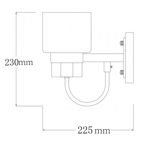 483025001 Бра MW-Light Элла
