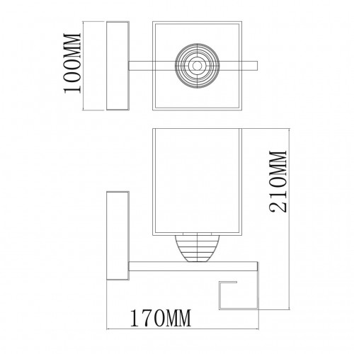 673024101 Бра De Markt Тетро