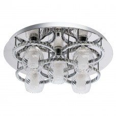 424011305 Мадлен 5*40W E14+48W LED 220 V люстра (пульт)