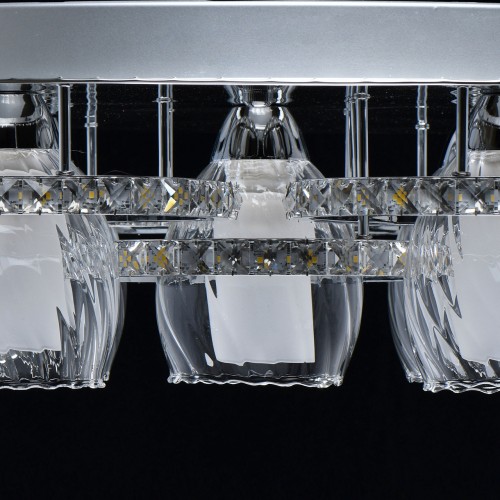 424011305 Мадлен 5*40W E14+48W LED 220 V люстра (пульт)