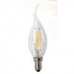 LBMW14CA02 Лампа светодиодная MW E14 C35 2700K FILAMENT 4W 220V прозрачная свеча на ветру