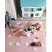 Ковер Lorena Canals Lorena Canals Polka Dots розовый-белый 120*160