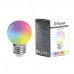 Лампа светодиодная Feron LB-371 Шар матовый E27 3W RGB быстрая смена цвета 10 штук