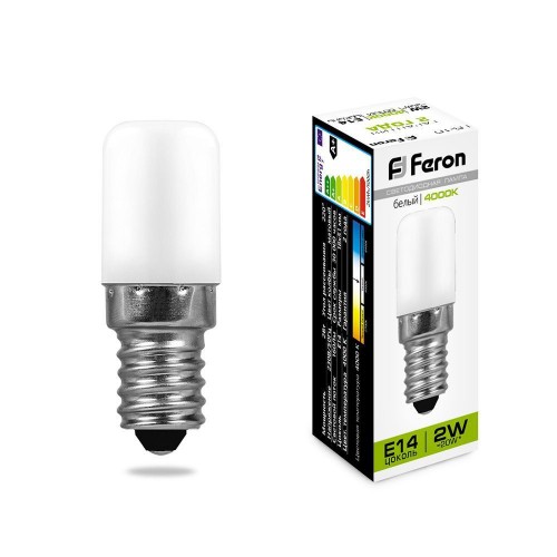 Лампа светодиодная Feron LB-10 E14 2W 4000K 10 штук