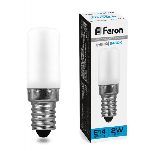 Лампа светодиодная Feron LB-10 E14 2W 6400K 10 штук
