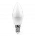 Лампа светодиодная Feron LB-97 Свеча E14 7W 4000K 10 штук