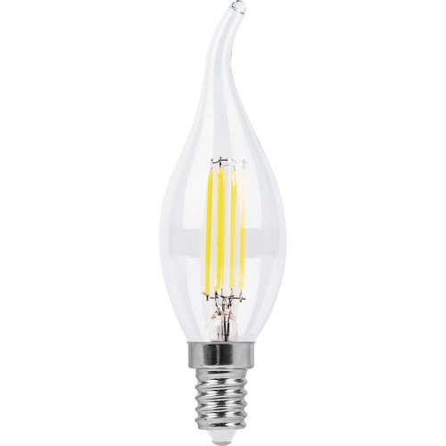Лампа светодиодная Feron LB-714 Свеча на ветру E14 11W 2700K 10 штук