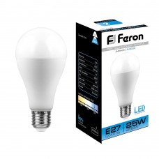 Лампа светодиодная Feron LB-100 Шар E27 25W 6400K 10 штук Лампа светодиодная Feron LB-100 Шар E27 25W 6400K 10 штук