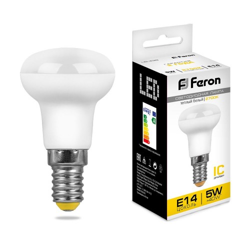 Лампа светодиодная Feron LB-439 E14 5W 2700K 10 штук