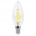 Лампа светодиодная Feron LB-58 Свеча E14 5W 4000K 10 штук