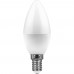 Лампа светодиодная Feron LB-570 Свеча E14 9W 6400K 10 штук