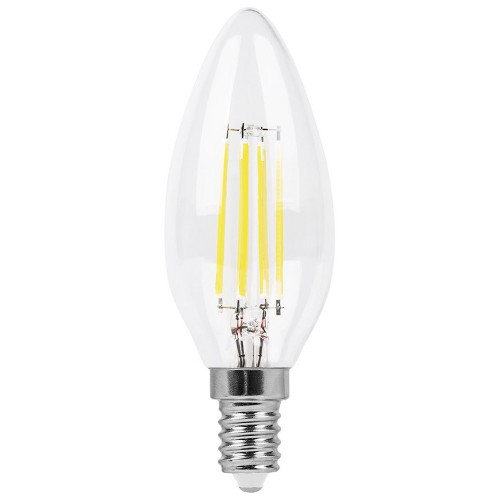 Лампа светодиодная Feron LB-713 Свеча E14 11W 6400K 10 штук