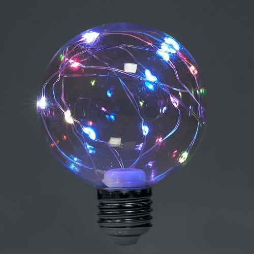 Лампа светодиодная Feron LB-381 E27 3W RGB 10 штук