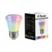 Лампа светодиодная Feron LB-372 Колокольчик матовый E27 1W RGB быстрая смена цвета 10 штук