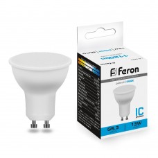 Лампа светодиодная Feron LB-960 MR16 GU10 13W 6400K 10 штук Лампа светодиодная Feron LB-960 MR16 GU10 13W 6400K 10 штук