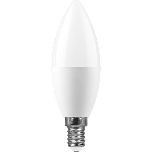 Лампа светодиодная Feron LB-970 Свеча E14 13W 4000K 10 штук
