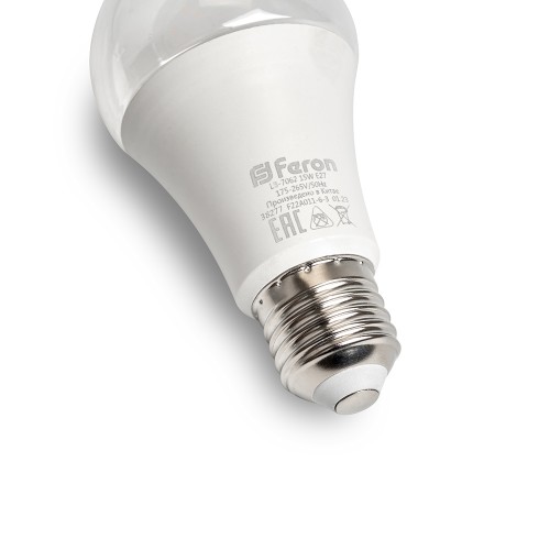 Лампа светодиодная для растений А60 Feron LB-7060 E27 12W полный спектр 10 штук