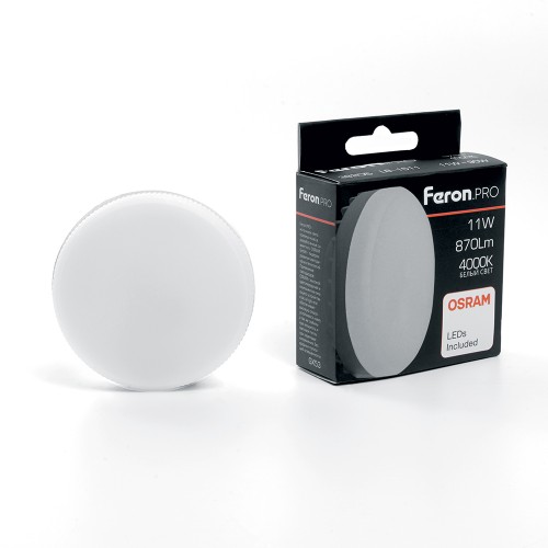 Лампа светодиодная Feron LB-1511 GX53 11W 4000K 10 штук