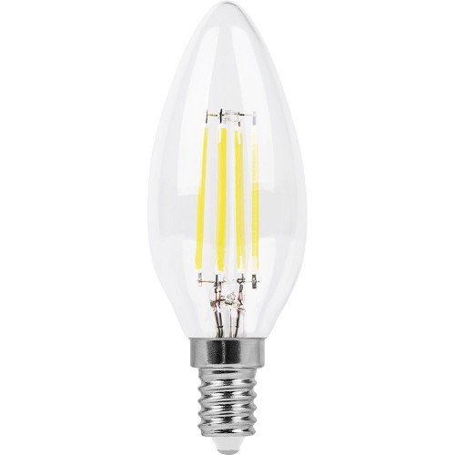 Лампа светодиодная Feron LB-73 Свеча E14 9W 2700K 10 штук