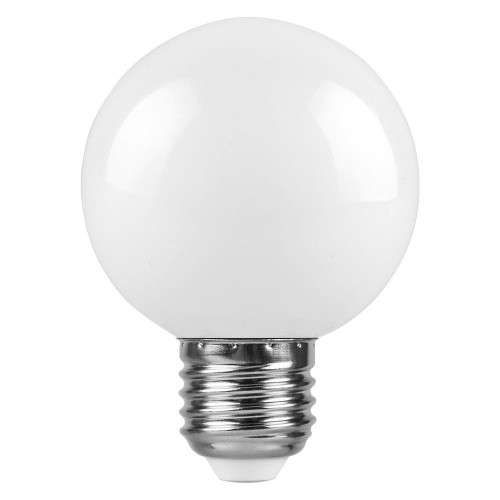 Лампа светодиодная Feron LB-371 Шар E27 3W 6400K матовый 10 штук