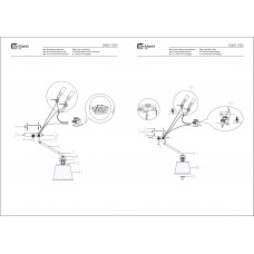 103011705 Лацио 5*60W E14 220 V люстра