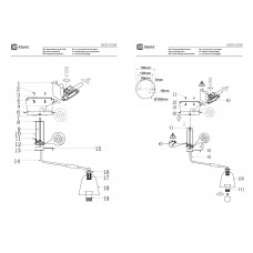 605012508 Гамбург 8*40W E14 220 V люстра