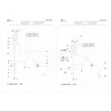 103012708 Лацио 8*60W E27 220 V люстра 103012708 Лацио 8*60W E27 220 V люстра