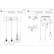 657011203 Крайс 3*5W LED 220 V люстра
