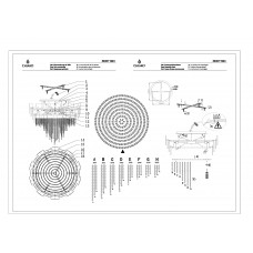 394011924 Светильник CHIARO Кармен 394011924 Светильник CHIARO Кармен