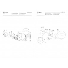 509024301 Бра De Markt Аква 509024301 Бра De Markt Аква