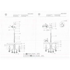 465016504 Люстра MW-Light Жаклин