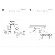 550010501 Трек-светильник белый 1*10W LED 220 V 550010501 Трек-светильник белый 1*10W LED 220 V