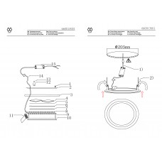 660013001 Встраиваемый светильник De Markt Норден 660013001 Встраиваемый светильник De Markt Норден