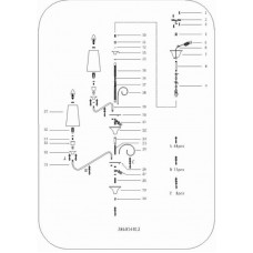 386014012 Люстра CHIARO Палермо 386014012 Люстра CHIARO Палермо