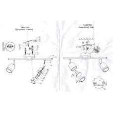 546021002 Орион 2*35W	GU10 220V спот