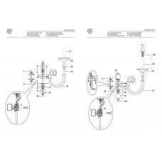 483024302 Бра MW-Light Элла 483024302 Бра MW-Light Элла