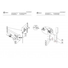 632026601 Гэлэкси 10W LED 220 V бра 632026601 Гэлэкси 10W LED 220 V бра