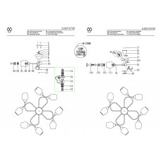 638018708 Люстра MW-Light Олимпия