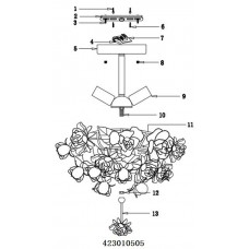 423010505 Светильник MW-Light Розалия 423010505 Светильник MW-Light Розалия