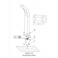 803041101 Уран 1*6W LED 220 V IP44 светильник 803041101 Уран 1*6W LED 220 V IP44 светильник