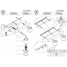 543020902 Бали 2*4,5W LED 220 V спот 543020902 Бали 2*4,5W LED 220 V спот