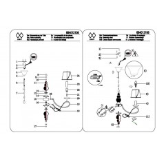 684012108 Люстра MW-Light Федерика 684012108 Люстра MW-Light Федерика