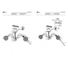 324014305 Альфа 5*60W E27 220 V люстра